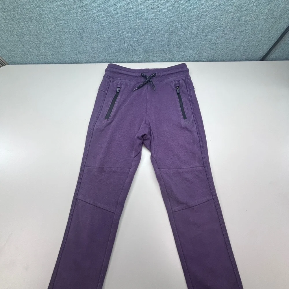 Set of Three 3T GAP Bottoms (1 Purple GapFit, 1 Pink Fleece, 1 Gray Short)